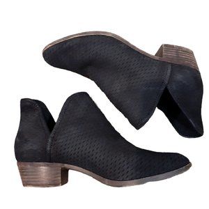 LUCKY BRAND Baley Suede Booties Size 10